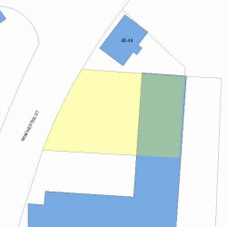 50 Winchester St, Newton MA  02461-1720 plot plan