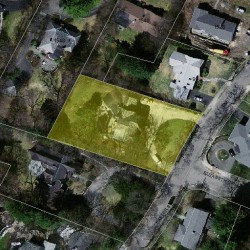 101 Exeter St, Newton MA 02465-2808 aerial view