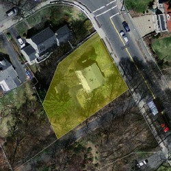 54 Woodward St, Newton MA 02461-1512 aerial view