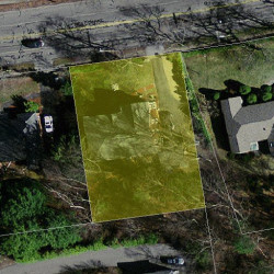 566 Beacon St, Newton MA 02459-2024 aerial view