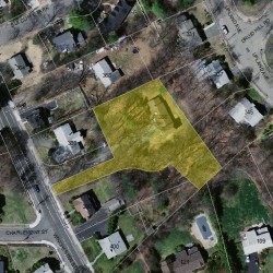 386 Winchester St, Newton MA  02461-2035 aerial view