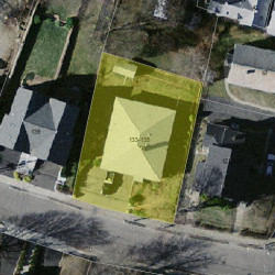 135 Pearl St, Newton MA 02458-1443 aerial view