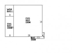 315 Woodward St, Newton MA  02468-2021 floor plan
