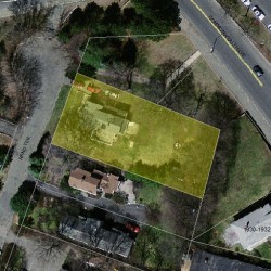 122 Rand Ter, Newton MA 02466-2422 aerial view