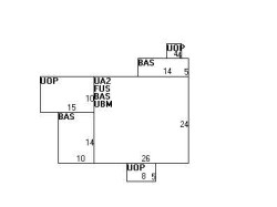 26 Canterbury Rd, Newton MA  02461-1320 floor plan