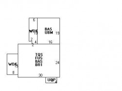 15 Rangeley Rd, Newton MA  02465-1218 floor plan