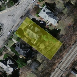 40 Hartford St, Newton MA 02461-1517 aerial view