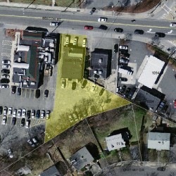 1106 Beacon St, Newton MA 02461-1102 aerial view