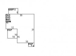 100 Pearl St, Newton MA 02458-1529 floor plan