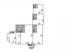 423 Commonwealth Ave, Newton MA  02459-1301 floor plan