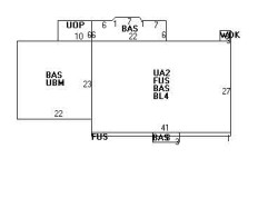 20 Chatham Rd, Newton MA  02461-1010 floor plan