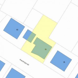 59 Playstead Rd, Newton MA 02458-2124 plot plan