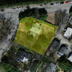 14 Hancock St, Newton MA  02466-2309 aerial view