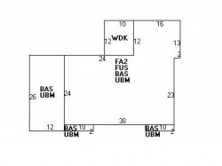 1 Gammons Rd, Newton MA 02468-1215 floor plan