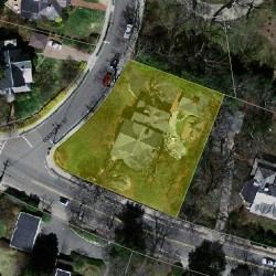 56 Valentine St, Newton MA 02465-3020 aerial view