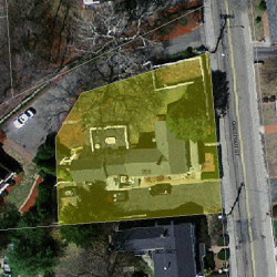 959 Chestnut St, Newton MA 02464-1101 aerial view