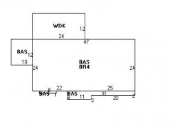 170 Hartman Rd, Newton MA 02459-2854 floor plan