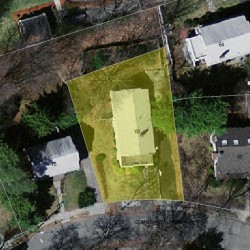 69 Commonwealth Park, Newton MA 02459-1024 aerial view