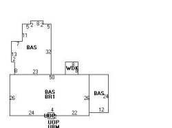 151 Stanley Rd, Newton MA 02468-2330 floor plan