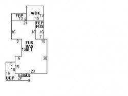 45 Perkins St, Newton MA 02465-2302 floor plan