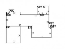 66 Country Club Rd, Newton MA  02459-3064 floor plan