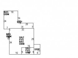 454 Wolcott St, Newton MA 02466-1514 floor plan