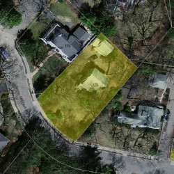 176 Collins Rd, Newton MA 02468-2204 aerial view