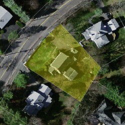 459 Brookline St, Newton MA  02459-3143 aerial view