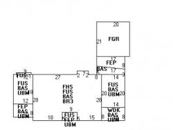 200 Kent Rd, Newton MA 02468-1108 floor plan