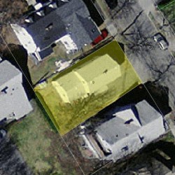 9 Carter St, Newton MA  02460-2006 aerial view