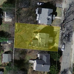 17 Tarleton Rd, Newton MA 02459-1732 aerial view