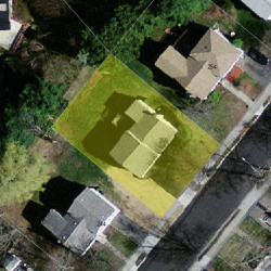 250 Spiers Rd, Newton MA 02459-3727 aerial view
