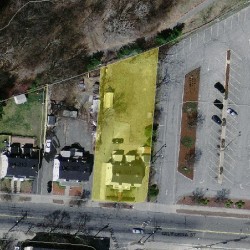 299 California St, Newton MA 02458-1052 aerial view