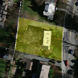 225 Waverley Ave, Newton MA 02458-2426 aerial view