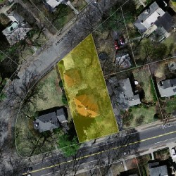 1463 Beacon St, Newton MA 02468-1602 aerial view