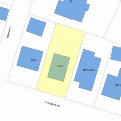 2039 Commonwealth Ave, Newton MA 02466-2005 plot plan