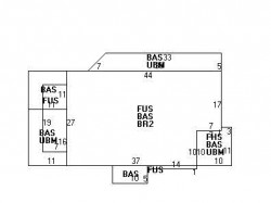 26 Alderwood Rd, Newton MA 02459-1248 floor plan
