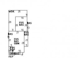 41 Brooks Ave, Newton MA  02460-1535 floor plan