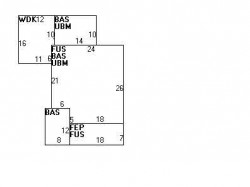 37 Curve St, Newton MA  02465-2206 floor plan