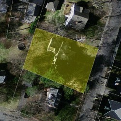 81 Park Ave, Newton MA 02458-2602 aerial view