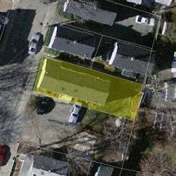28 School St, Newton MA 02458-1518 aerial view