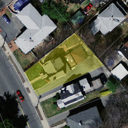 172 Waltham St, Newton MA 02465-1333 aerial view