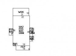 12 Melville Ave, Newton MA  02460-1224 floor plan