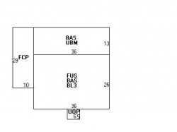 406 Cherry St, Newton MA 02465-1832 floor plan