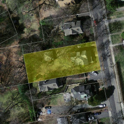 55 Bowdoin St, Newton MA  02461-1452 aerial view