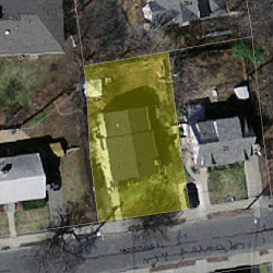 35 Madison Ave, Newton MA 02460-1904 aerial view