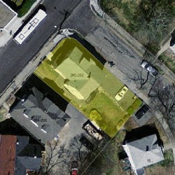 200 Elliot St, Newton MA 02464-1249 aerial view