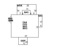 11 Bradford Rd, Newton MA 02461-1003 floor plan
