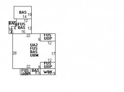 5 Jefferson St, Newton MA 02458-1709 floor plan