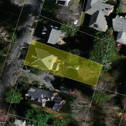 86 Park Ave, Newton MA 02458-2629 aerial view